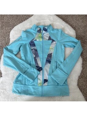 Ivivva Girls Teal/Turquoise Active Top